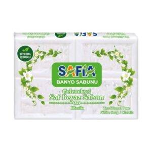 safia beyaz sabun kokulu banyo sabunu 600 gr