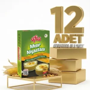 mısır nişastası 12 li paket afia