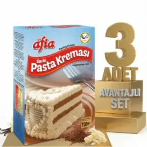 AFİA PASTA KREMASI 3 LÜ AVANTAJ PAKETİ