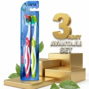 SAFİA İKİLİ DİŞ FIRÇASI AVANTAJ PAKET